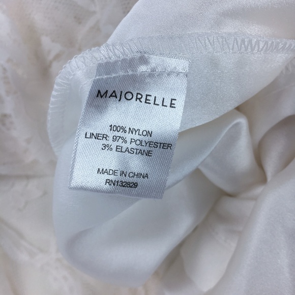 Majorelle White Oak Lace Dress in Ivory NWT Size M - Picture 7 of 8